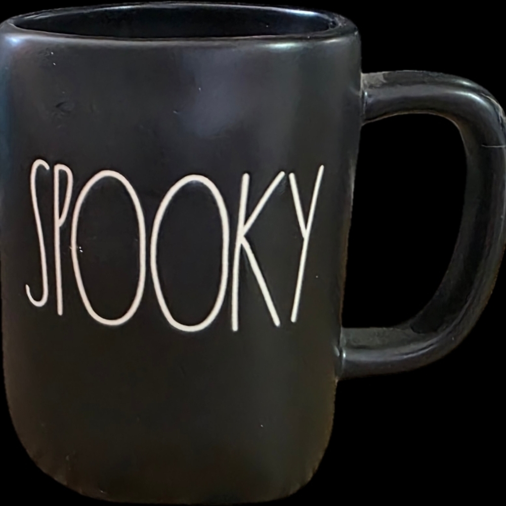 Rae Dunn Black 'Spooky' Ceramic Mug - Home Dining